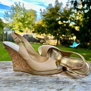 Lilly Pulitzer Kristen Wedge 8M Natural